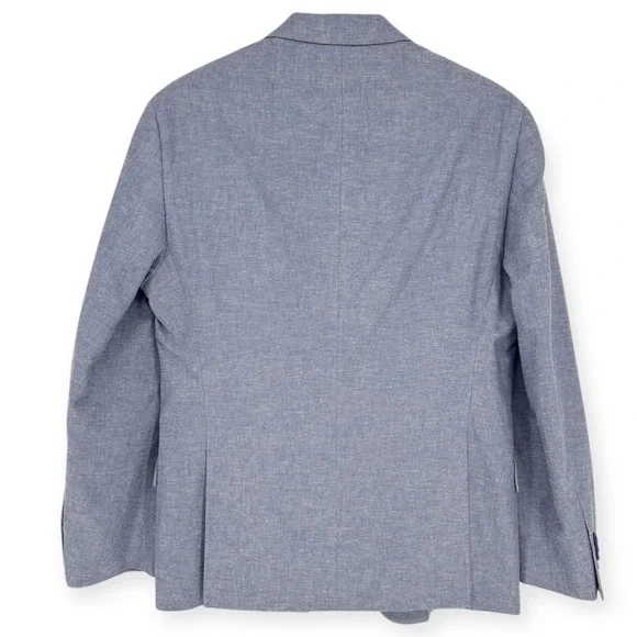 Kenneth Cole Reaction Men's Linen Techni-Cole Suit Modern Fit 38S Jacket 31Wx32L - Picture 5 of 13